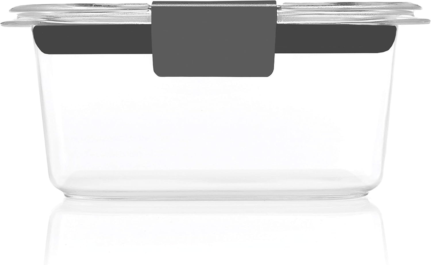 image:imageRubbermaid Brilliance BPAFree 3 Set Food Storage Containers with Lids Removable Trays Airtight LeakProof Ideal for Meal Prep Lunch and Leftovers10Piece