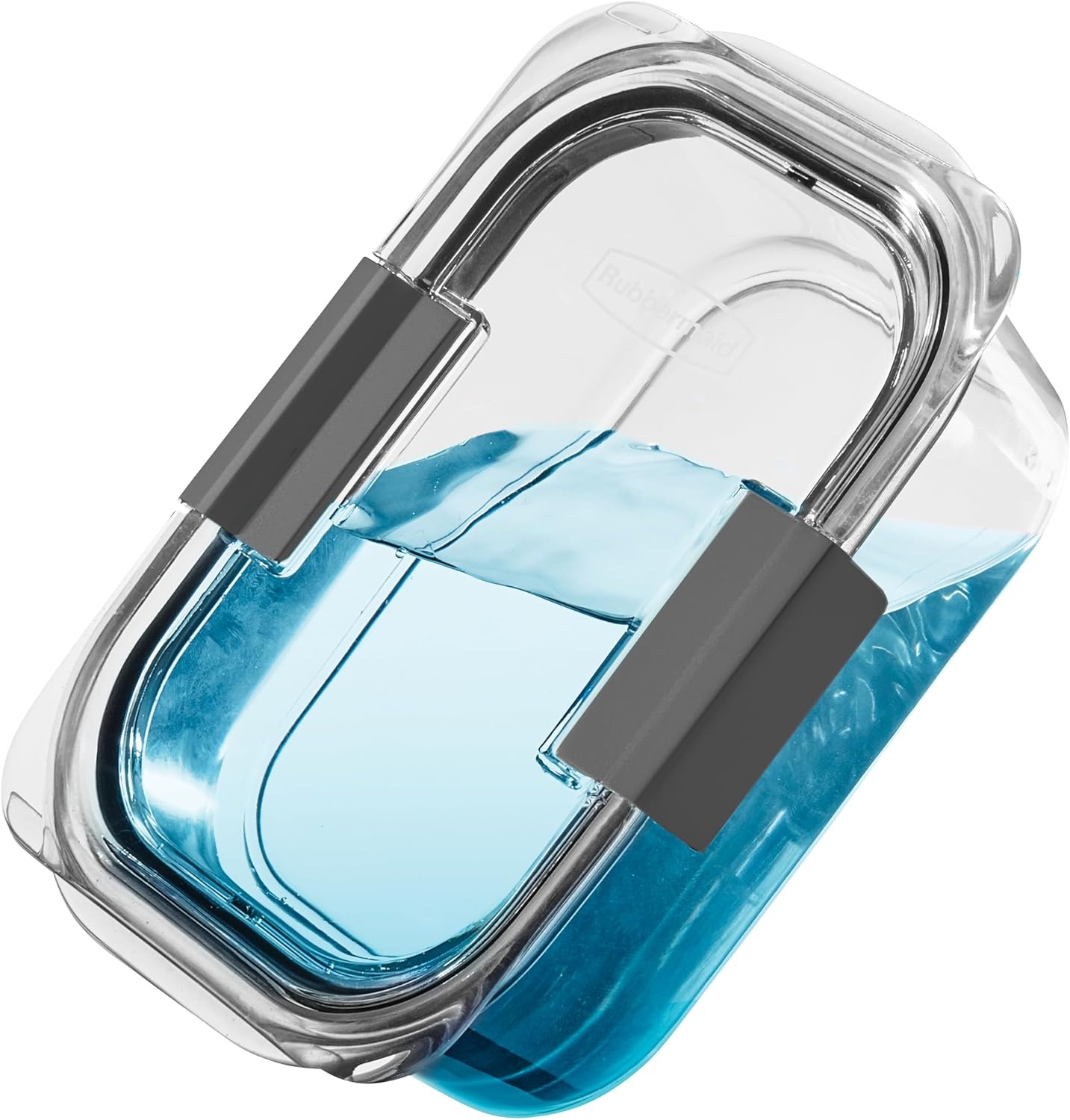 image:imageRubbermaid Brilliance BPAFree 3 Set Food Storage Containers with Lids Removable Trays Airtight LeakProof Ideal for Meal Prep Lunch and Leftovers44Piece