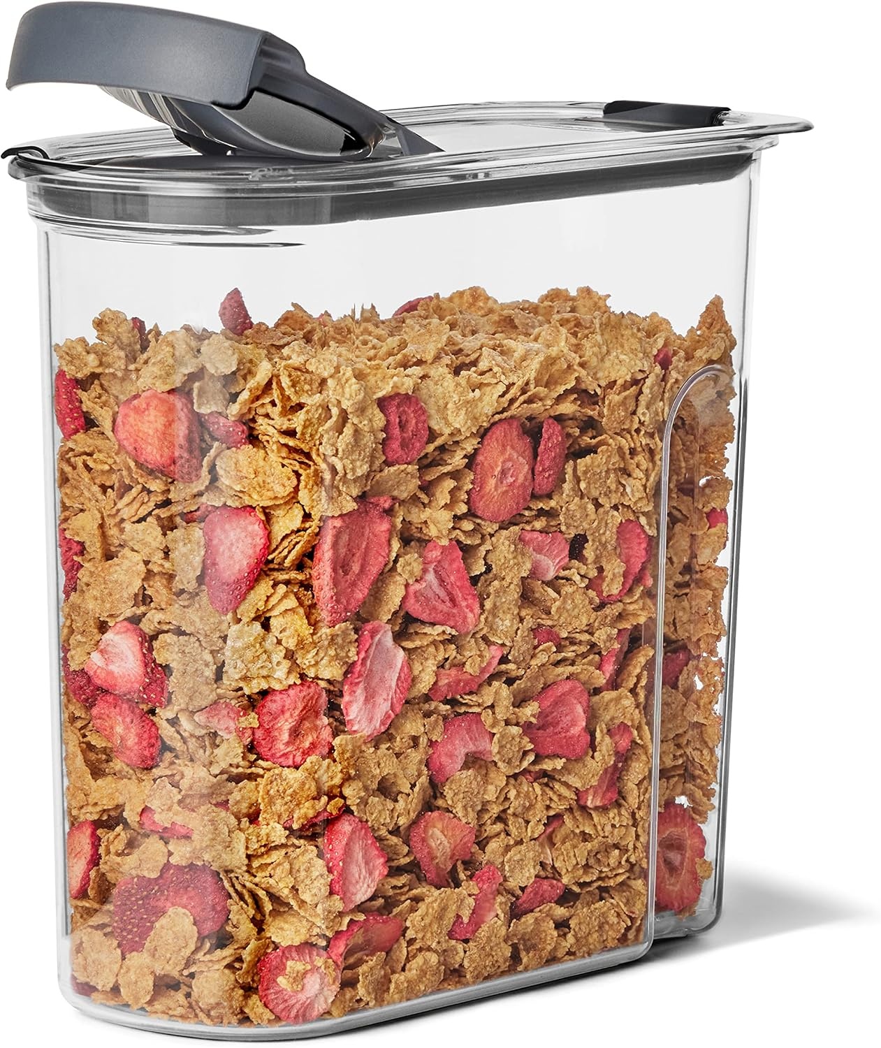 image:imageRubbermaid Brilliance BPAFree Food Storage Containers with Lids Airtight Kitchen and Pantry Organization Set Includes 3 Containers and Scoops Clear 16 cups18 Cup
