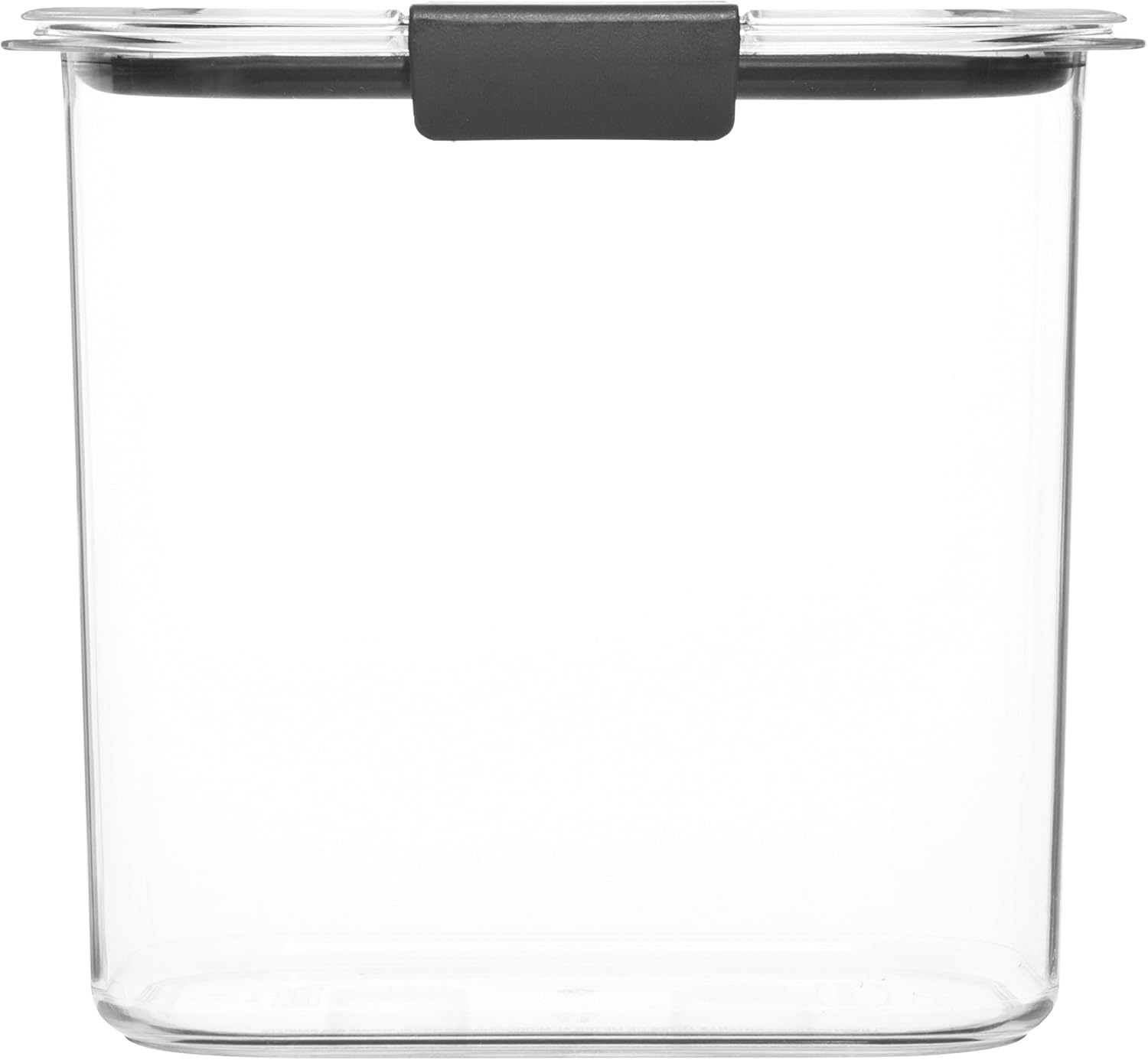 image:imageRubbermaid Brilliance BPAFree Food Storage Containers with Lids Airtight Kitchen and Pantry Organization Set Includes 3 Containers and Scoops Clear 16 cups12 Cup Pack of 2