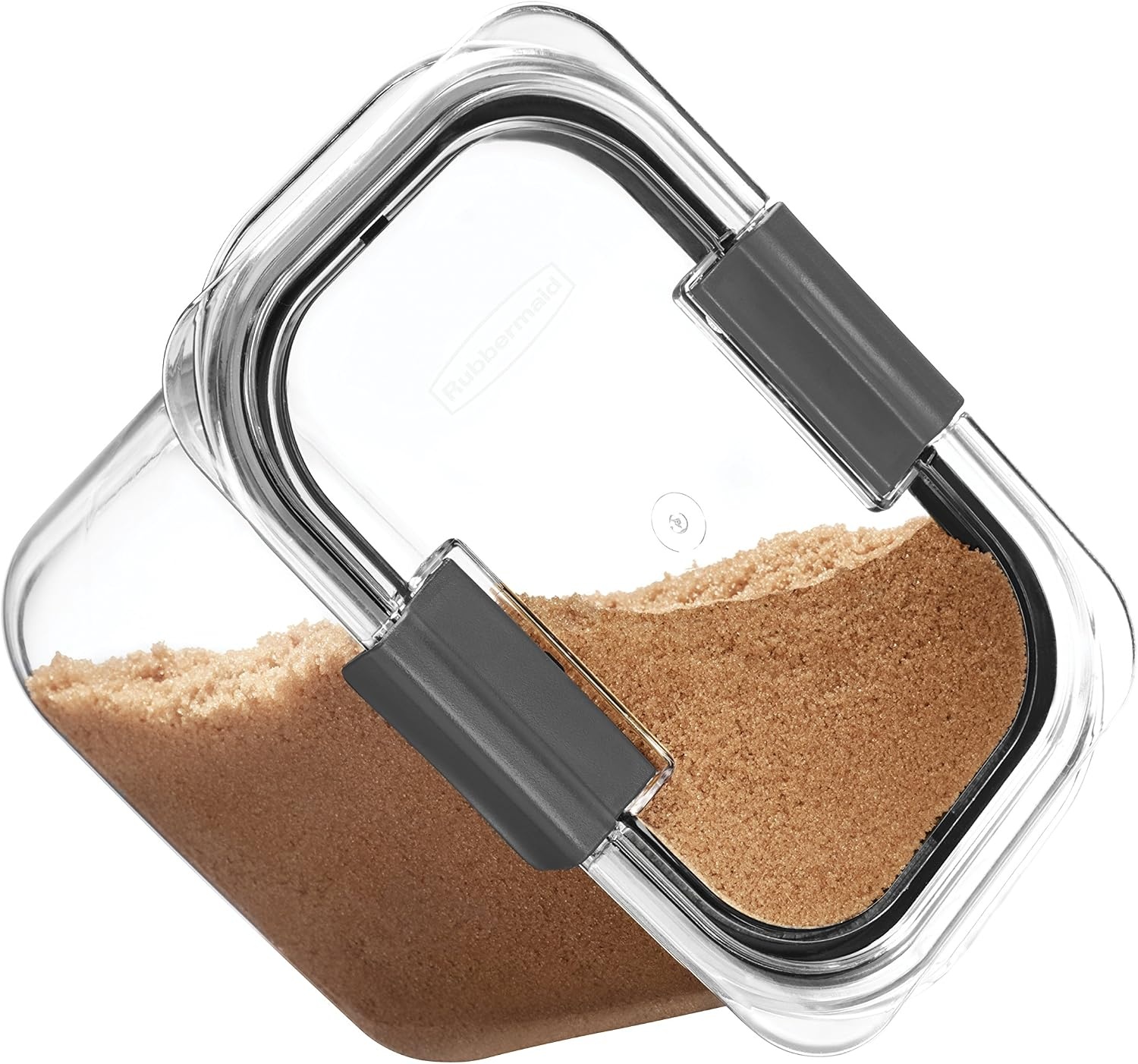 image:imageRubbermaid Brilliance BPAFree Food Storage Containers with Lids Airtight Kitchen and Pantry Organization Set Includes 3 Containers and Scoops Clear 16 cups12 Cup