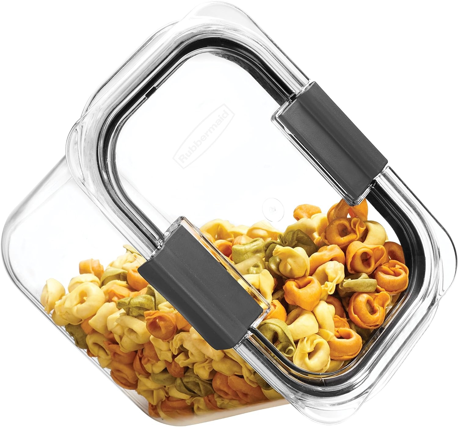 image:imageRubbermaid Brilliance BPAFree Food Storage Containers with Lids Airtight Kitchen and Pantry Organization Set Includes 3 Containers and Scoops Clear 16 cups12 Cup