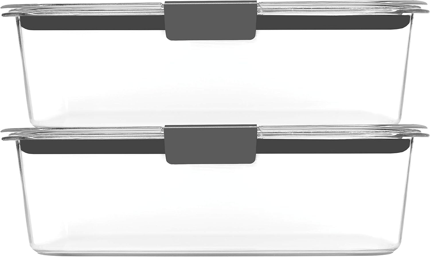 image:imageRubbermaid Brilliance Tritan Plastic Food Storage Containers BPA Free Airtight Lids Ideal for Lunch Meal Prep amp Leftovers Set of 5 32 Cup96 cup 4Piece