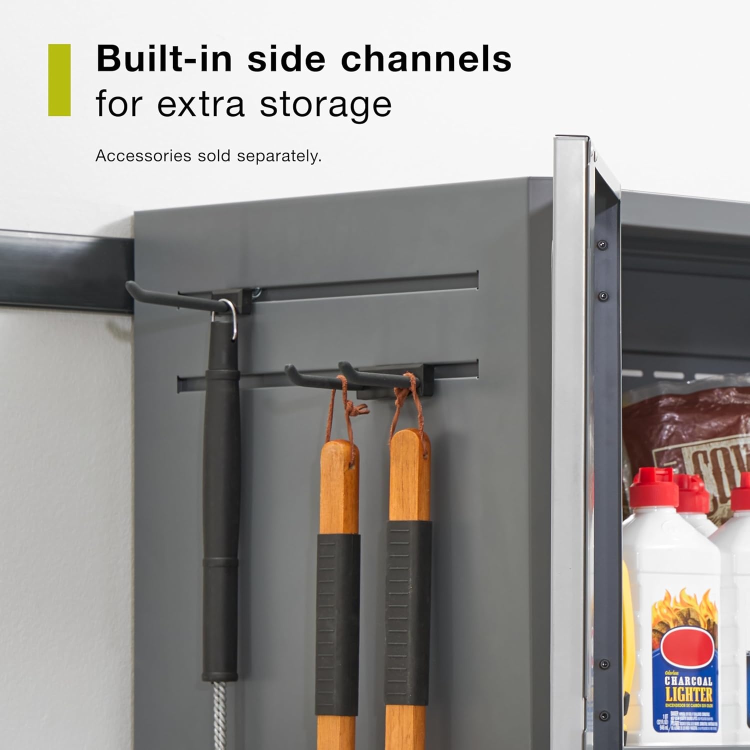 image:imageRubbermaid FastTrack Single Drawer Cabinet Garage Storage Systems Garage Organization2 Doors Small
