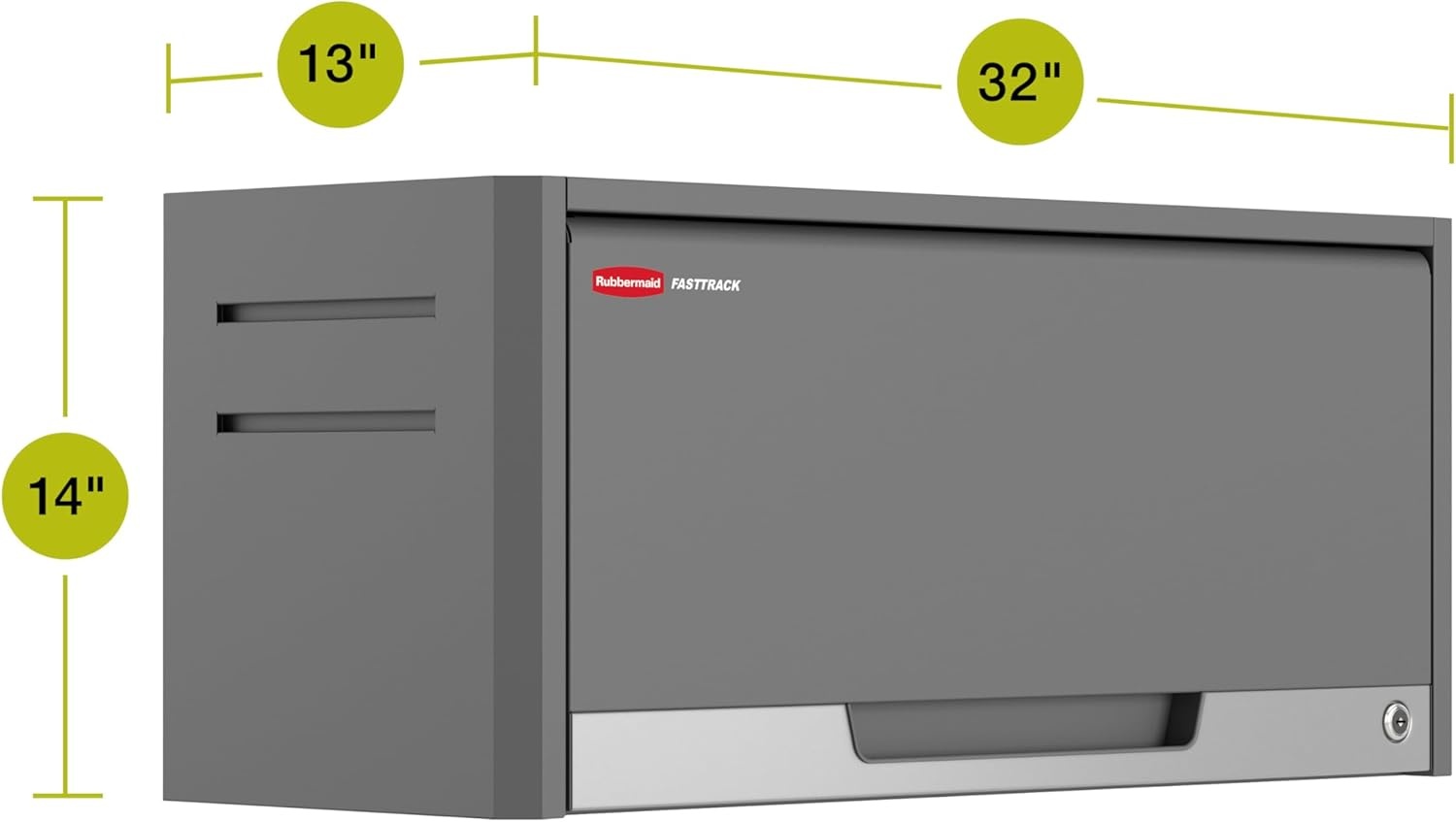 image:imageRubbermaid FastTrack Single Drawer Cabinet Garage Storage Systems Garage OrganizationFlipper