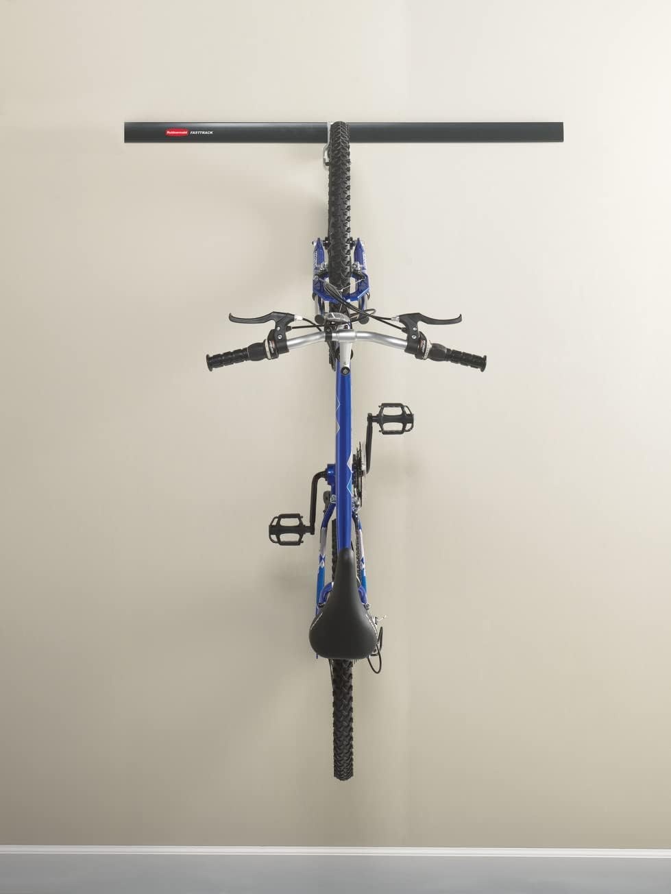 image:imageRubbermaid Garage FastTrack Hose Hook Satin Nickel Wall Mounted Storage System Holds up to 50 pounds for HomeGarageBike Hook