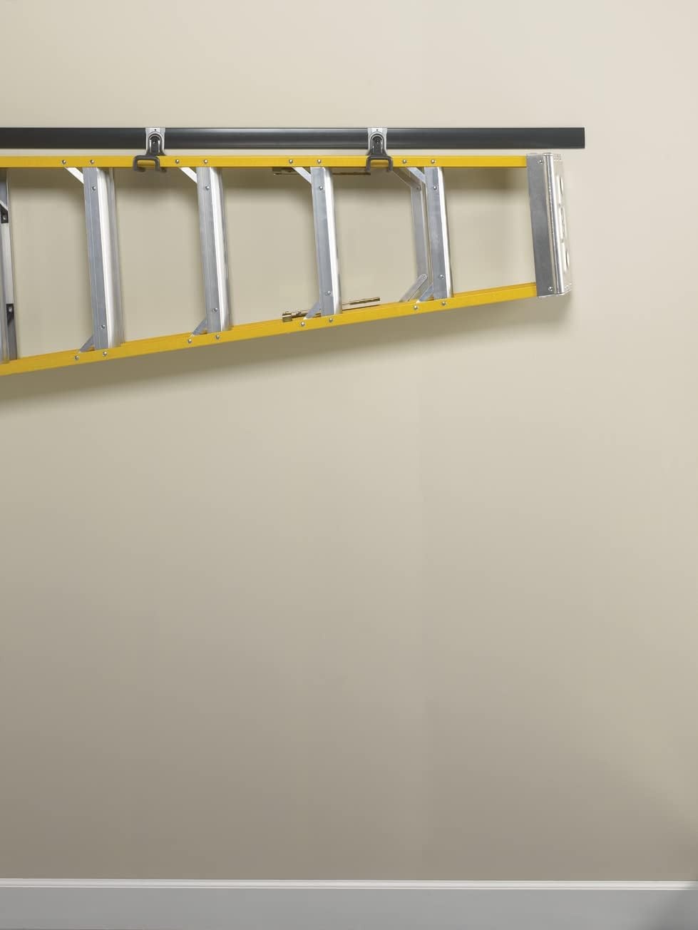 image:imageRubbermaid Garage FastTrack Hose Hook Satin Nickel Wall Mounted Storage System Holds up to 50 pounds for HomeGarageLadder Hook