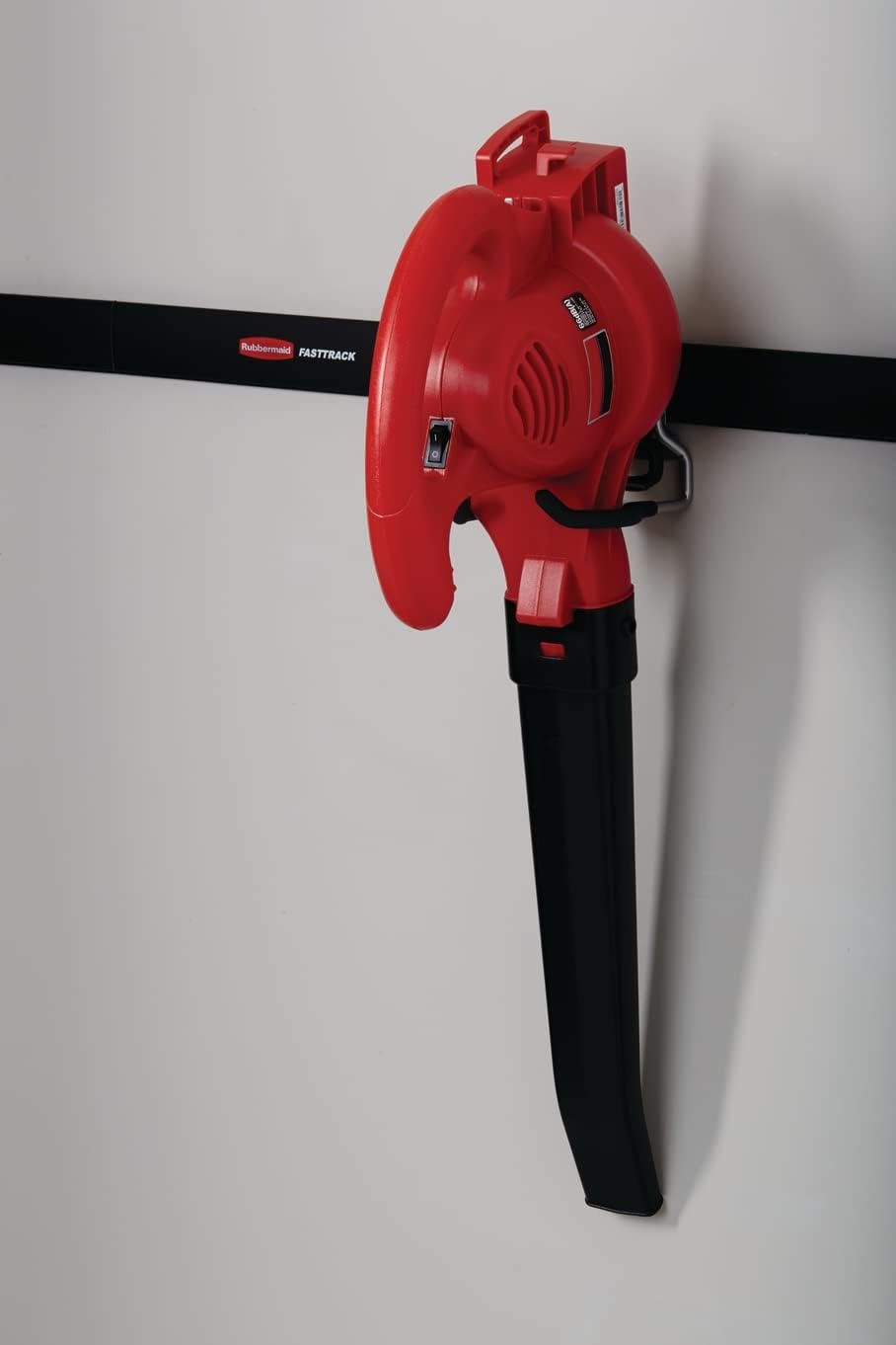 image:imageRubbermaid Garage FastTrack Hose Hook Satin Nickel Wall Mounted Storage System Holds up to 50 pounds for HomeGaragePowerTool Hook