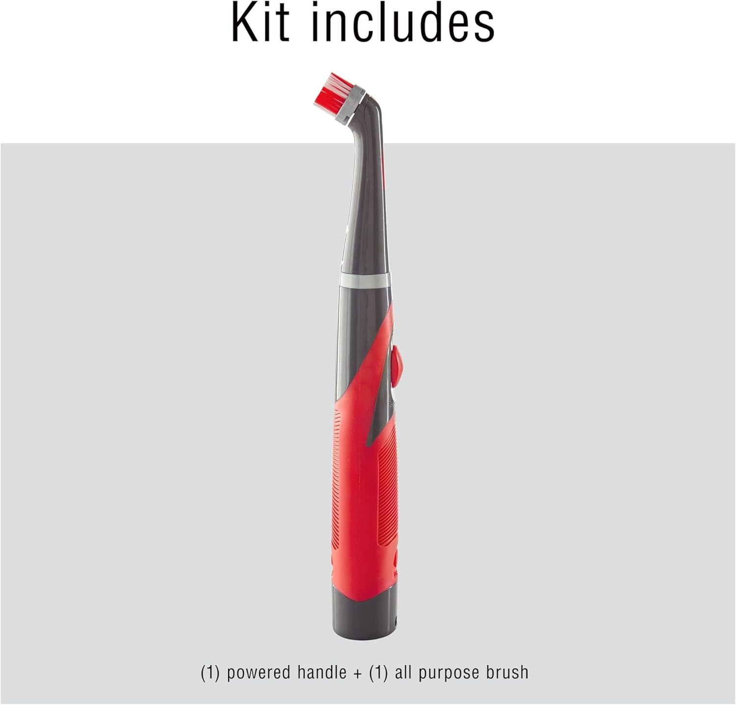 image:imageRubbermaid Reveal Power Scrubber with MultiPurpose amp Grout Head Cordless Electric Battery Powered Scrub Brush Water Resistant for HomeKitchenBathroomGroutTileShowerTub2Piece Kit