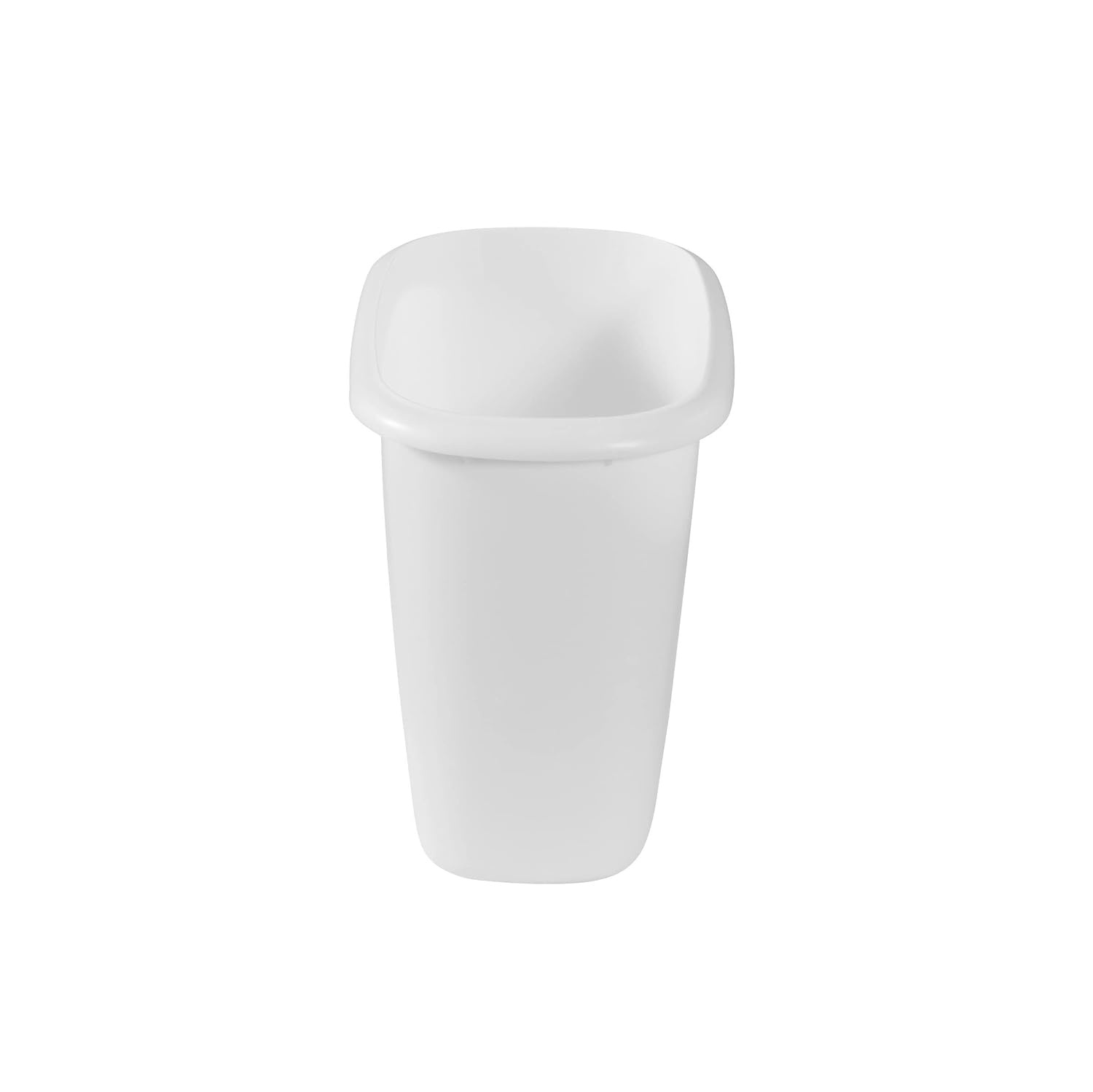 image:imageRubbermaid Vanity Trash CanWastebasket 15Gallons6Quarts White for Under CounterKitchenOfficeBedroomBathroom1 Pack