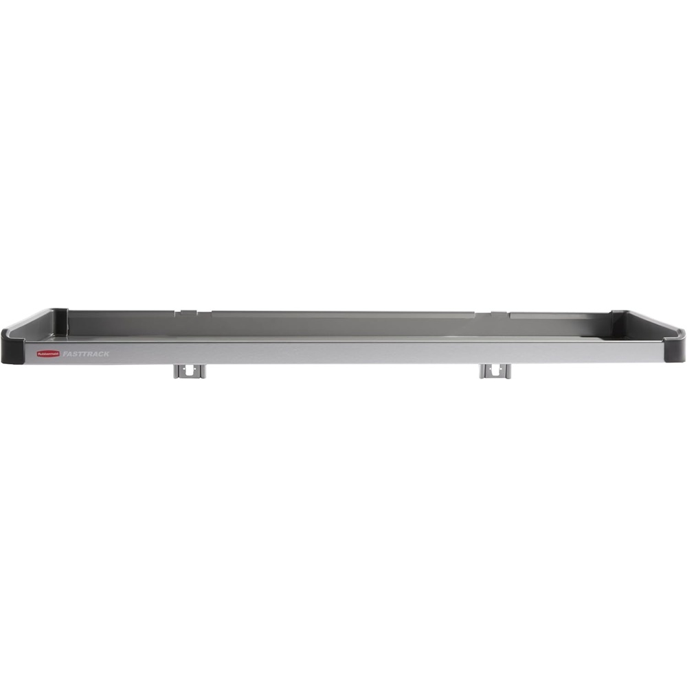 image:imageRubbermaid Garage FastTrack Hose Hook Satin Nickel Wall Mounted Storage System Holds up to 50 pounds for HomeGarageLarge Shelf