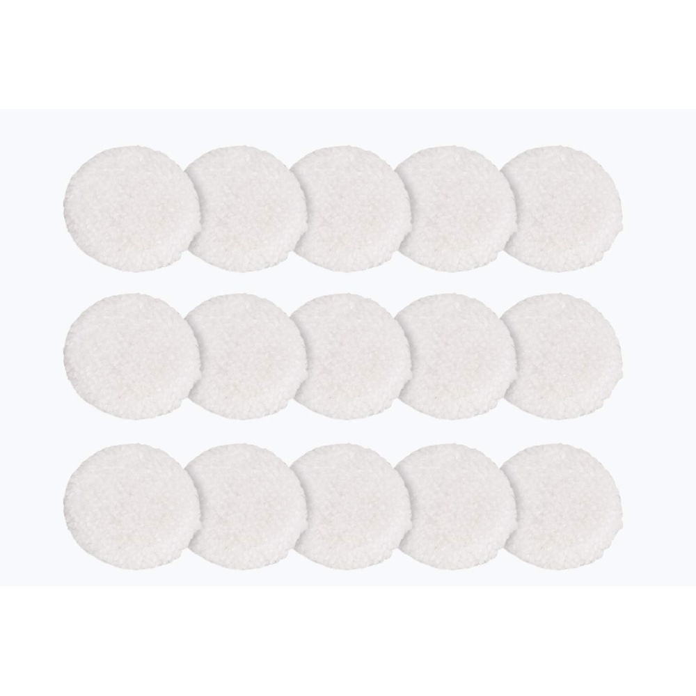 image:imageRubbermaid Reveal Power Scrubber Attachable Soft Bristle amp Velcro Head with 6 Microfiber Pads for Cordless Electric Battery Powered Scrub Brush Ideal for ShoesSneakersCar TrimTiresFurniture15 Pack