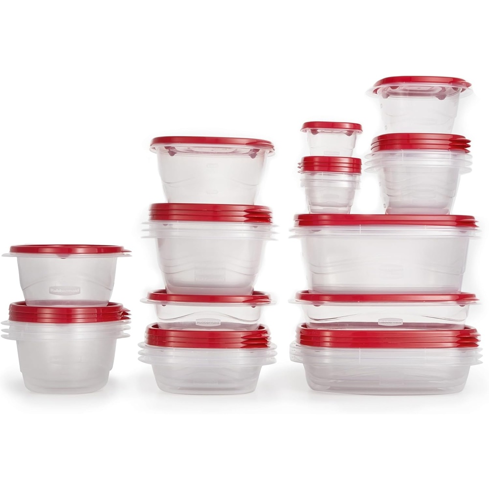 image:imageRubbermaid TakeAlongs Food Storage Containers Set of 26 Clear