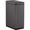 image:imageRubbermaid Elite Stainless Steel Slim Sensor Trash Can 12Gallon Batteries Included Charcoal Wastebasket for HomeKitchenHotelLobbyOffice 118GSlim Sensor