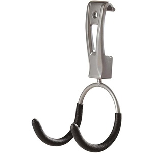 Rubbermaid Garage FastTrack Hose Hook Satin Nickel Wall Mounted Storage System Holds up to 50 pounds for Home/Garage(Compact Hook)