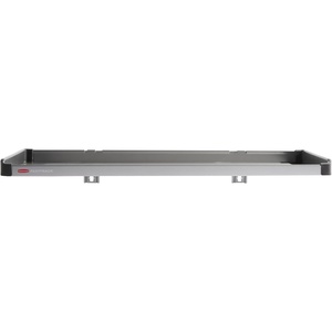 Rubbermaid Garage FastTrack Hose Hook Satin Nickel Wall Mounted Storage System Holds up to 50 pounds for Home/Garage(Large Shelf)