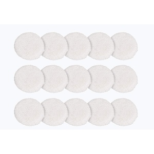 Rubbermaid Reveal Power Scrubber Attachable Soft Bristle & Velcro Head with 6 Microfiber Pads for Cordless Electric Battery Powered Scrub Brush Ideal for Shoes/Sneakers/Car Trim/Tires/Furniture(15 Pack)
