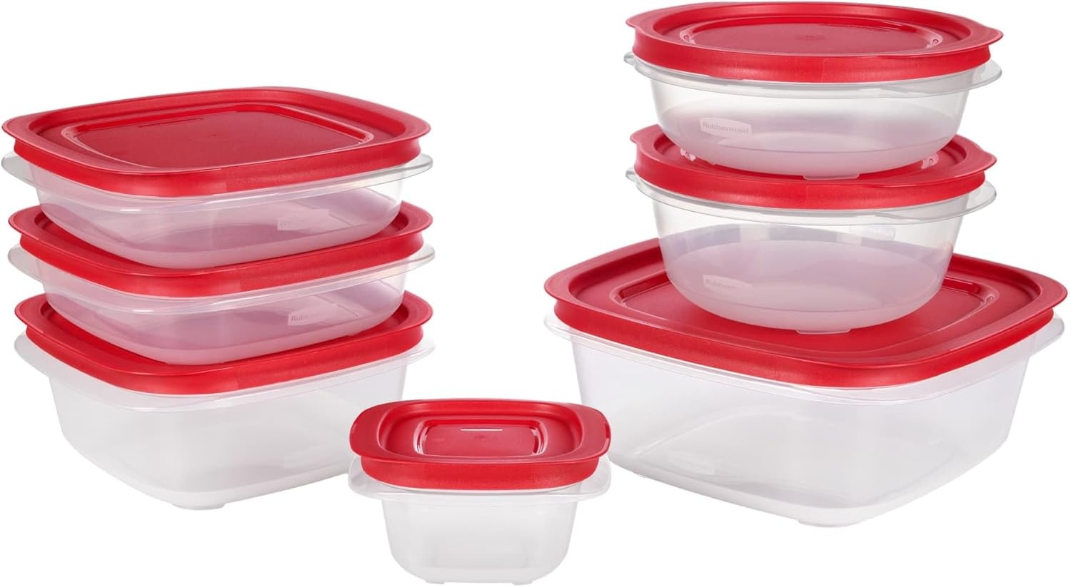 image:imageRubbermaid 42Piece Food Storage Containers with Lids14Piece