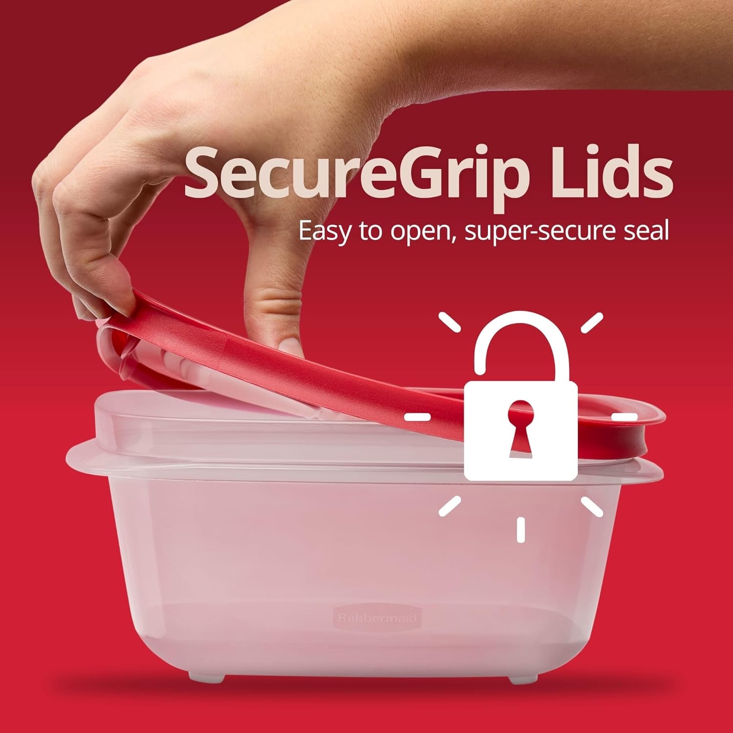 image:imageRubbermaid 42Piece Food Storage Containers with Lids14Piece