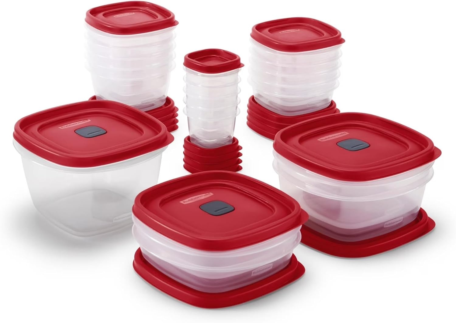 image:imageRubbermaid 42Piece Food Storage Containers with Lids42Piece