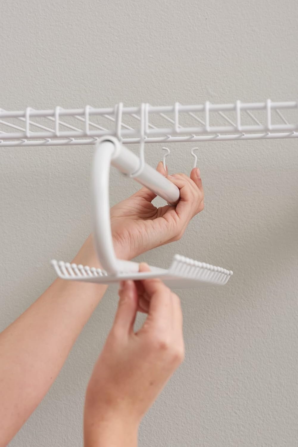 image:imageRubbermaid Configurations Tie amp Belt Organizer White Accessory Organization System and Storage for HomeClosetBathroom469 x 381 x 17 inches
