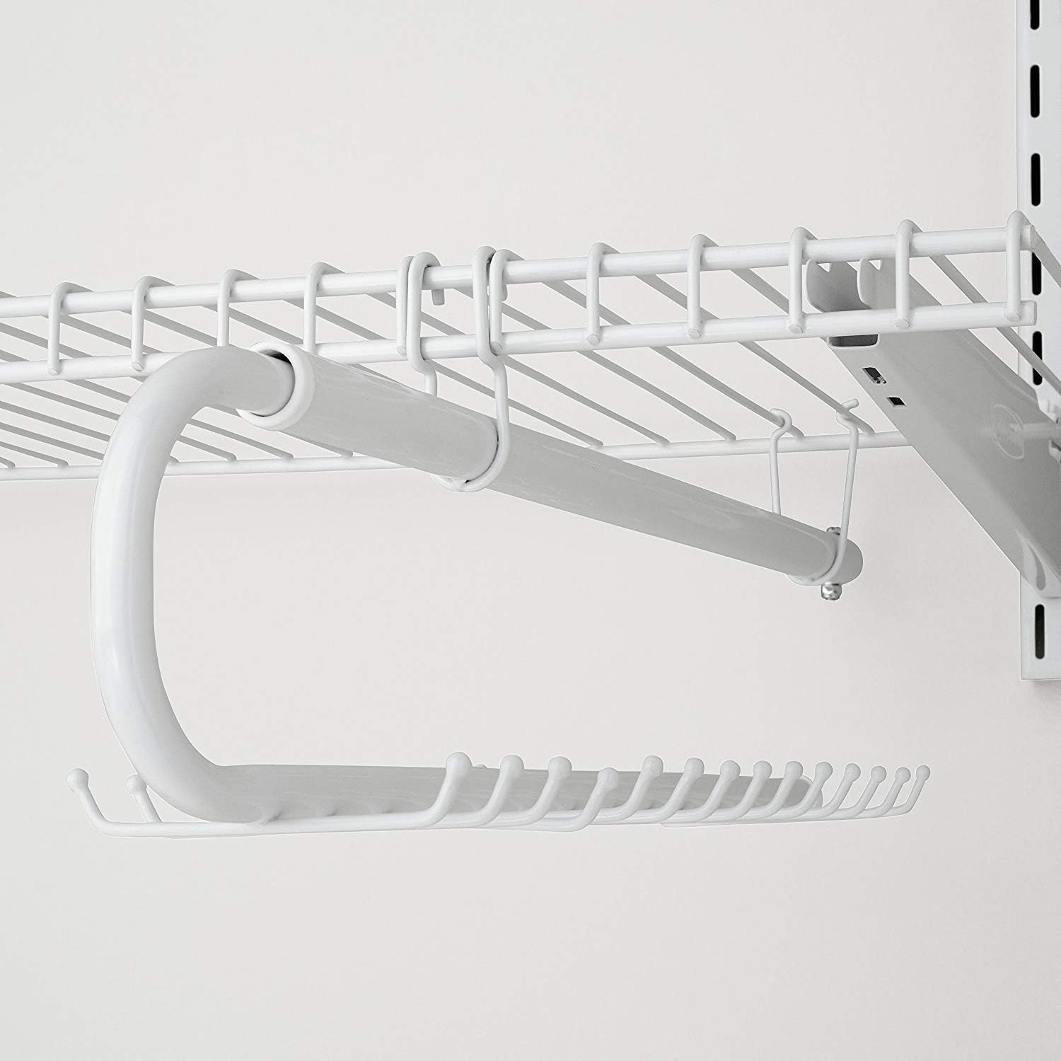 image:imageRubbermaid Configurations Tie amp Belt Organizer White Accessory Organization System and Storage for HomeClosetBathroom469 x 381 x 17 inches