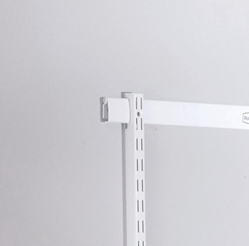 image:imageRubbermaid Fast Track Upright Hardware 475 White Durable Ideal for Pantries Linen Closets Laundry Rooms Utility Rooms