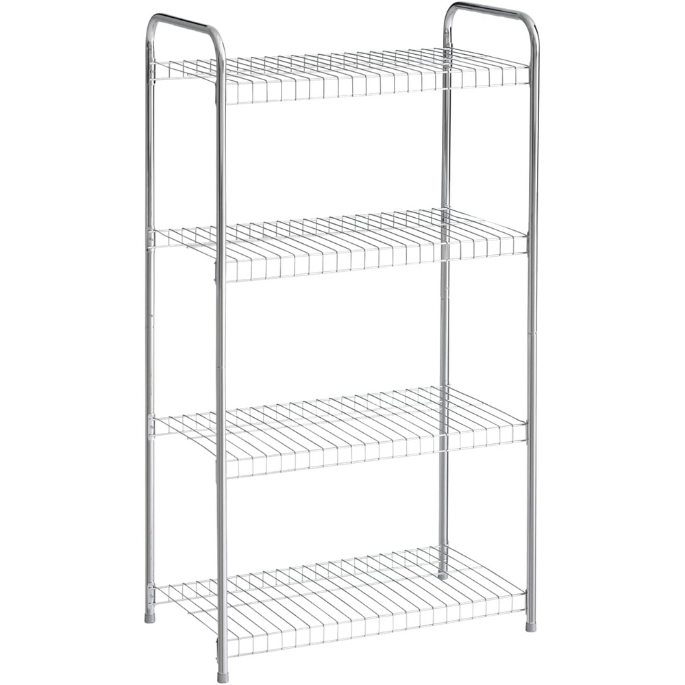 image:imageRubbermaid 3 Piece Storage Wire Stackable Cube Set Easy Assemble White for ClosetBookshelfToys MultiUse Home OrganizerStorage Shelf