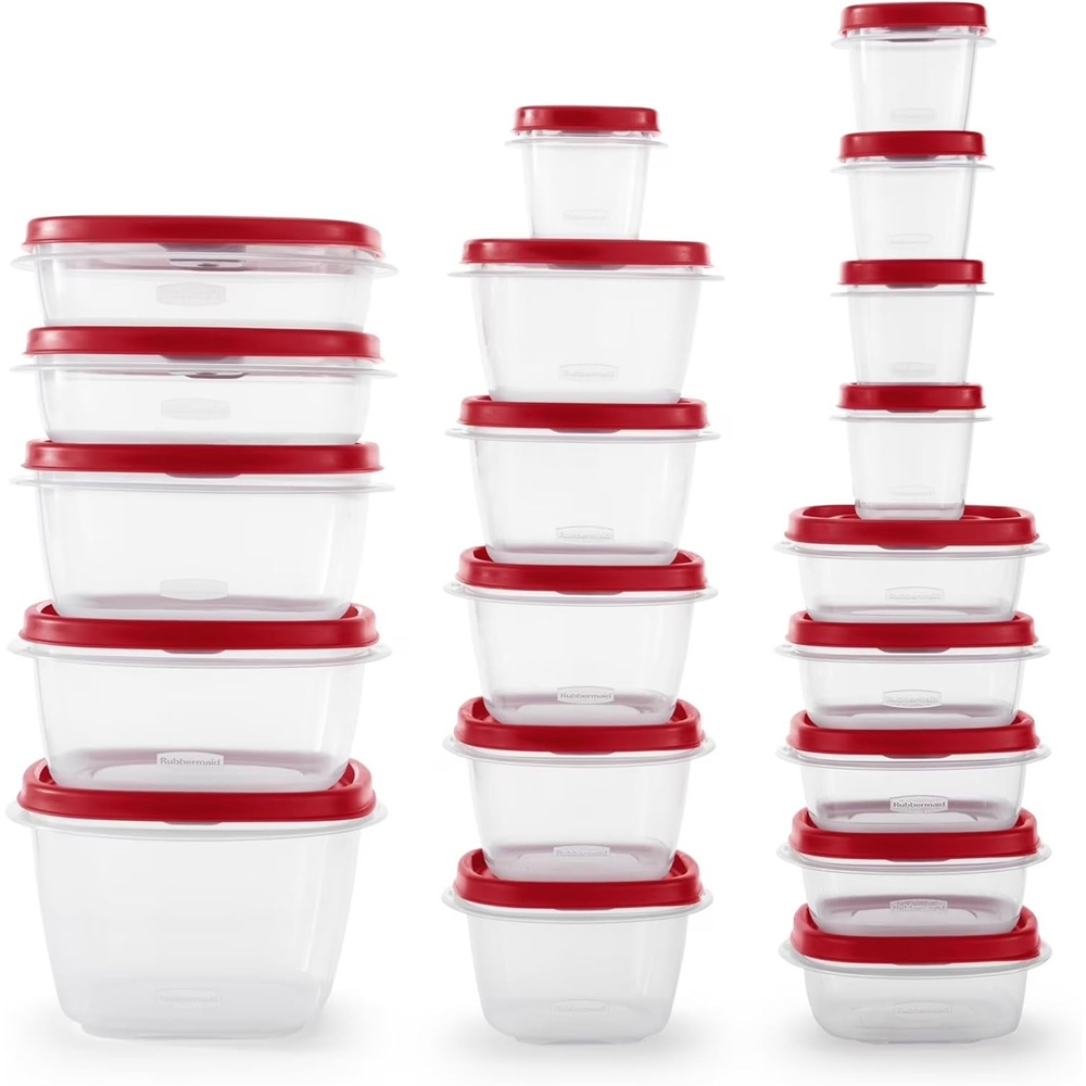 image:imageRubbermaid 42Piece Food Storage Containers with Lids42Piece