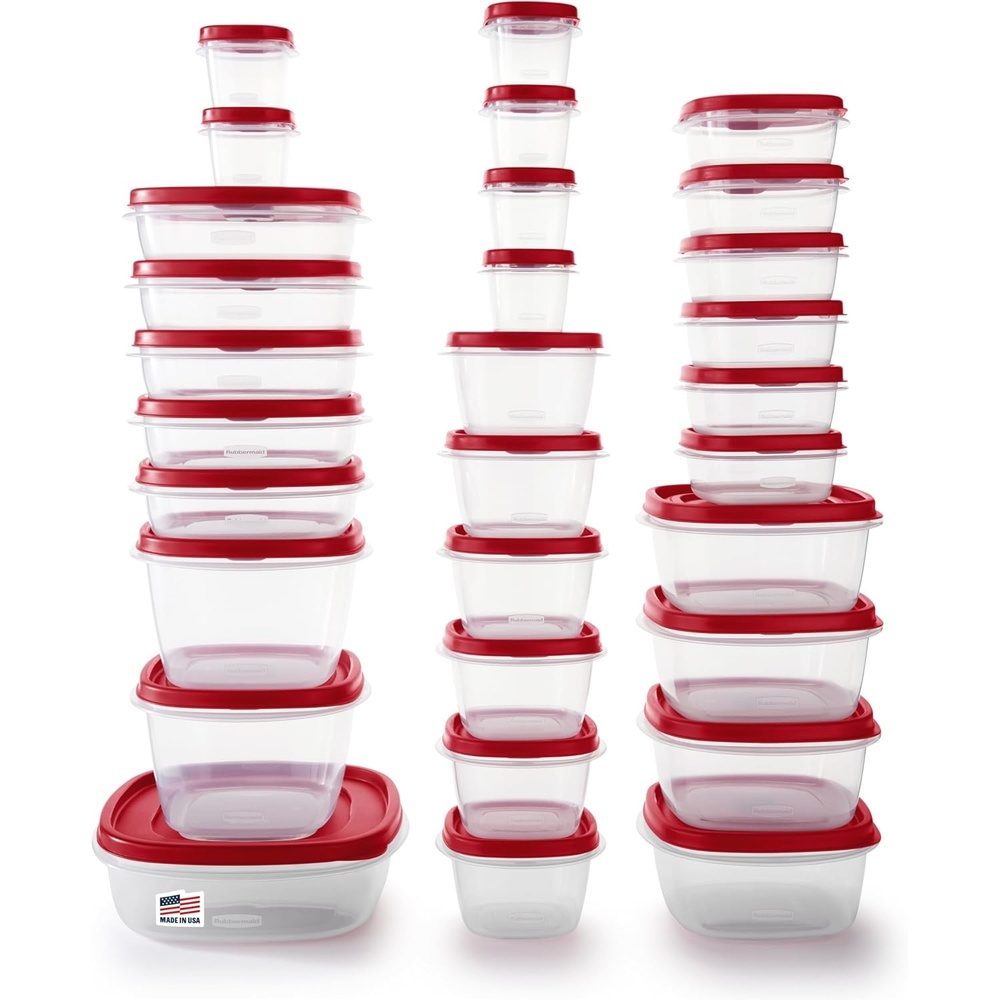 image:imageRubbermaid 42Piece Food Storage Containers with Lids60Piece