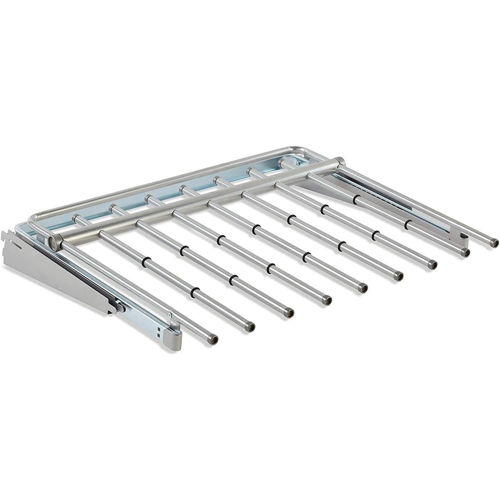 image:imageRubbermaid Configurations Pants Rack Titanium Holds 7 Pairs of Pants NonSlip Closet Organization and Storage