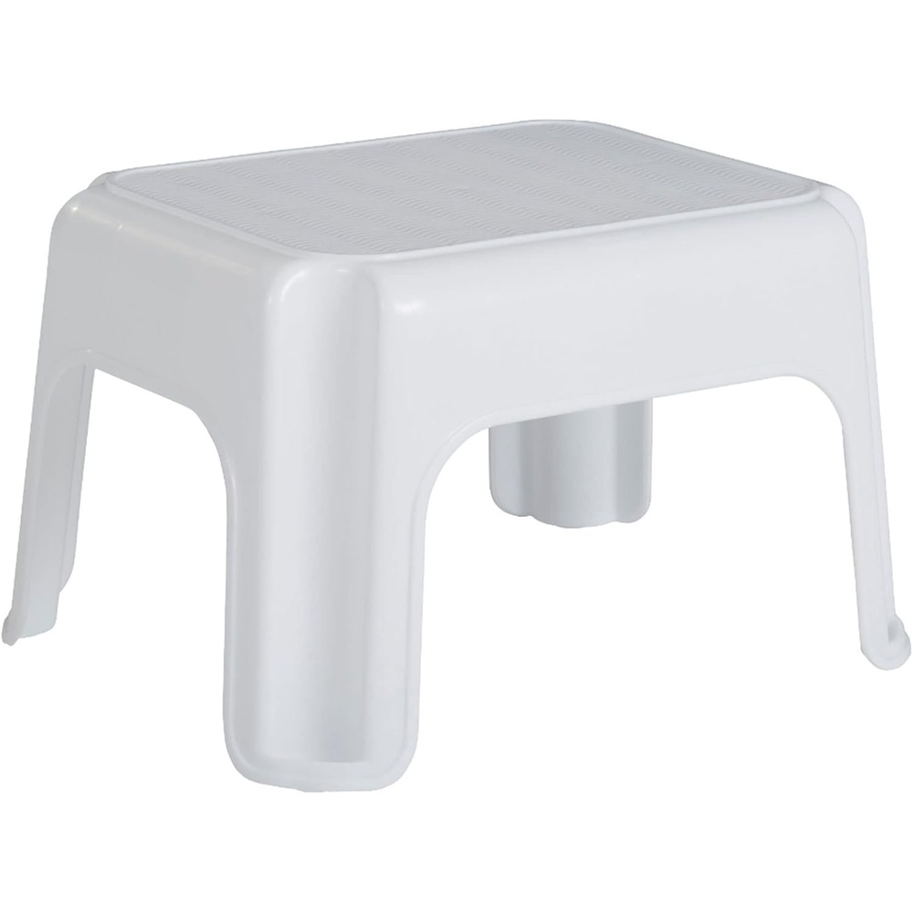 image:imageRubbermaid Roughneck StepStool Bisque Lightweight Holds up to 300 pounds Ideal for KitchenBath SkidResistantWhite