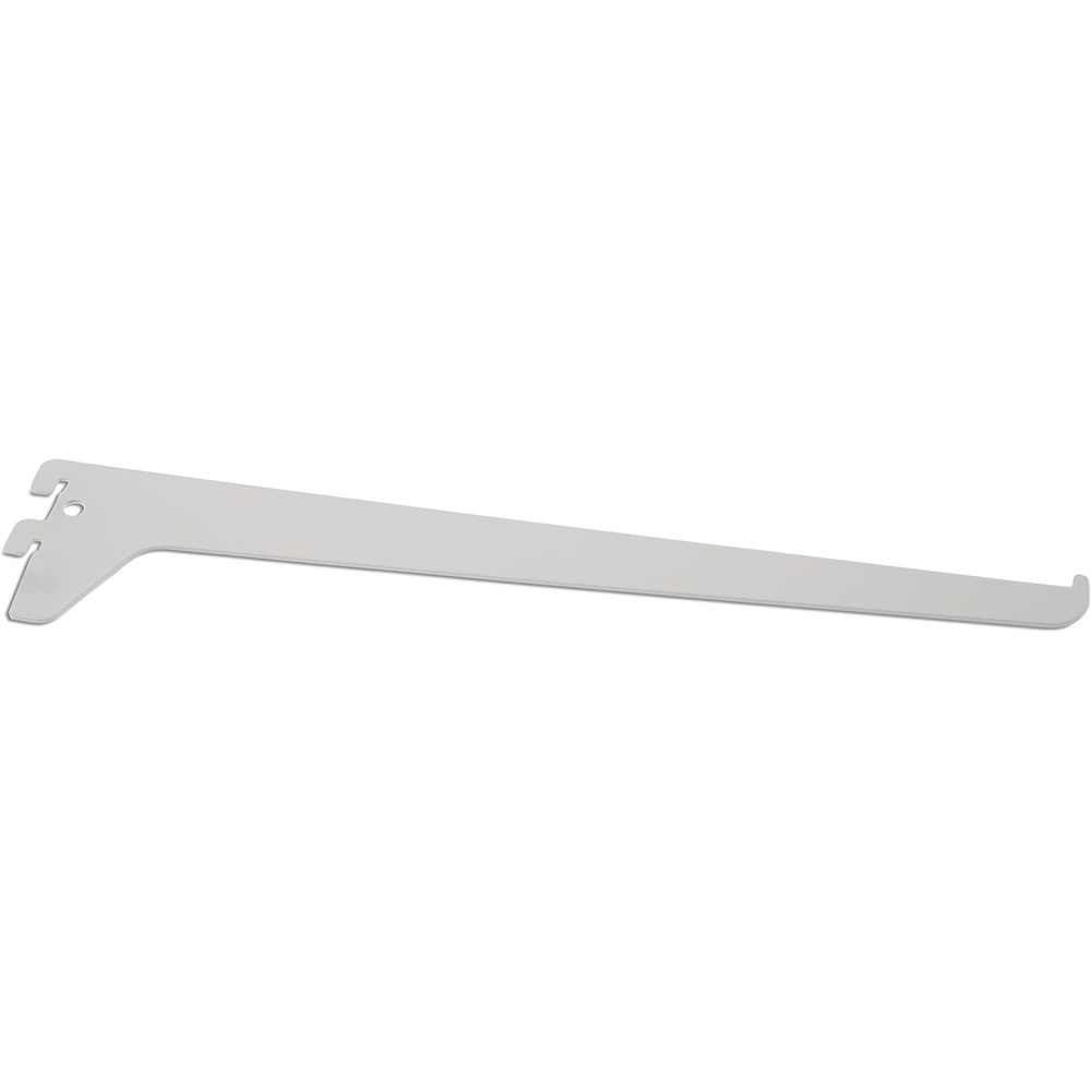 image:imageRubbermaid Single Track System Bracket 12 White Upright Bracket Shelving and Organization Compatible with Rubbermaid Track System