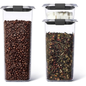 Rubbermaid Brilliance BPA Free Food Storage Containers with Lids, Airtight, Stain Resistant, Dishwasher Safe, Set of 3 (8.1, 6.6 & 1.3 Cup Containers)