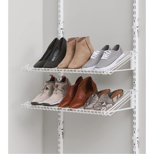 Rubbermaid Configurations 26″ Shelving Kit, Set of 2 Shelves (Uprights not included), White, Expandable, Organization for Home/Laundry/Bathroom/Mudroom/Pantry/Linen Closet/Garage(Shoe Shelf)